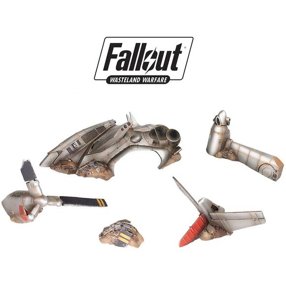 Fallout: Wasteland Warfare - Crashed Vertibird - Picture 2 of 4